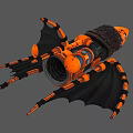 missile vehicle 3d model