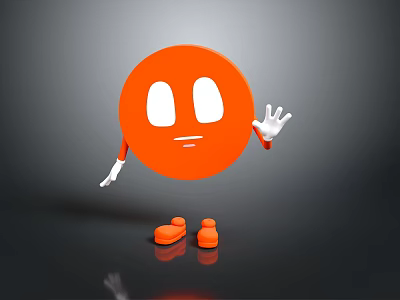 Expression package WeChat expression package cartoon expression cartoon face emoticon Yan text 3d model