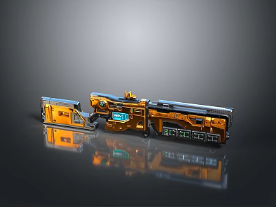 Science Fiction Weapon Future Weapon Science Fiction Equipment Concept Weapon Next Generation Weapon Next Generation Equipment 3d model