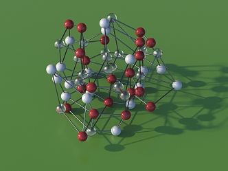 modern molecular 3d model