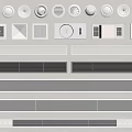 Various Decorative Air Conditioner Vents Styles Including Grille And Round Designs For Home Interior