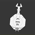 Modern Robot Arm Mechanical Arm Robot Arm Robot Head 3d model