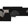 Modern Poliform Multiplayer Sofa 3d model