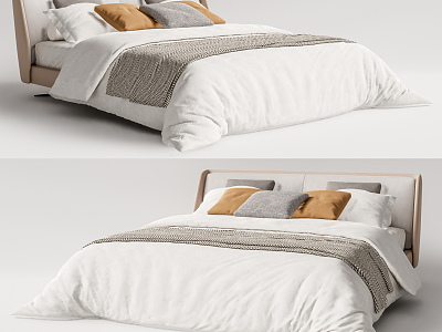 Modern Double Bed model