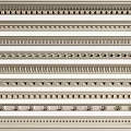 Simple European French Gypsum Line Gypsum Line Yin Corner Top Line French 3d model