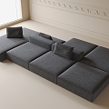 Multiplayer sofa sofa 3d model