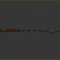 Scepter Ancient Scepter Walking stick Ancient walking stick 3d model