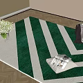 Modern Carpet 3d model