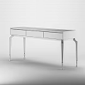 Modern Wooden Console Cabinet With Sleek Design And Metal Legs For Entryway Decor