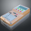 Computerized Control Panel Device With Digital Display Colorful Buttons And Knobs