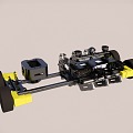 balanced micro-transplant robot 3d model