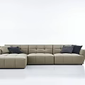 Multiplayer sofa combination 3d model