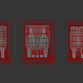 Modern Wine Cooler Designs With Glass Door LED Lighting And Multiple Bottle Storage