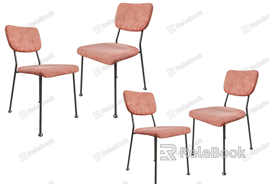 Nordic Light Luxury Restaurant Chair Light Luxury Simple Iron Dining Chair Coffee Shop Very Simple Chair without Armrest Metal Chair Pink Iron Dining Chair Leisure Chair model