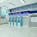 Modern Public Service Hall With 24h Self Service Area Document Pre Check Zone And Machines