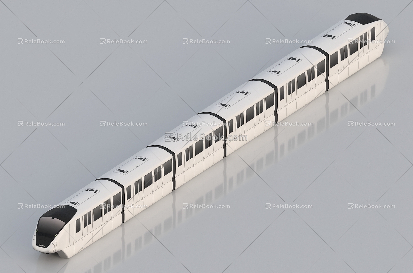 High-speed rail train train track train Fuxing Harmony model