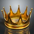 Modern Crown Crown Crown Crown Crown Home Ornaments 3d model