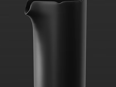 Modern Black Electric Kettle With Sleek Design For Daily Use 3d model