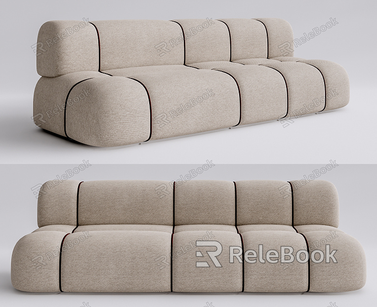 Modern Multiplayer Sofa model