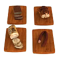 daily necessities food bread 3d model