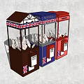 Modern doll machine net red doll machine 3d model
