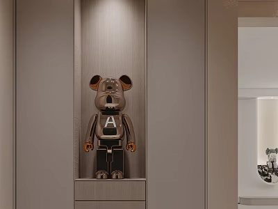 Modern Entrance 3d model