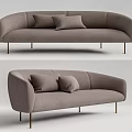 Modern tacchini Multiplayer Sofa 3d model