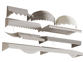 Modern Canopy Awning 3d model