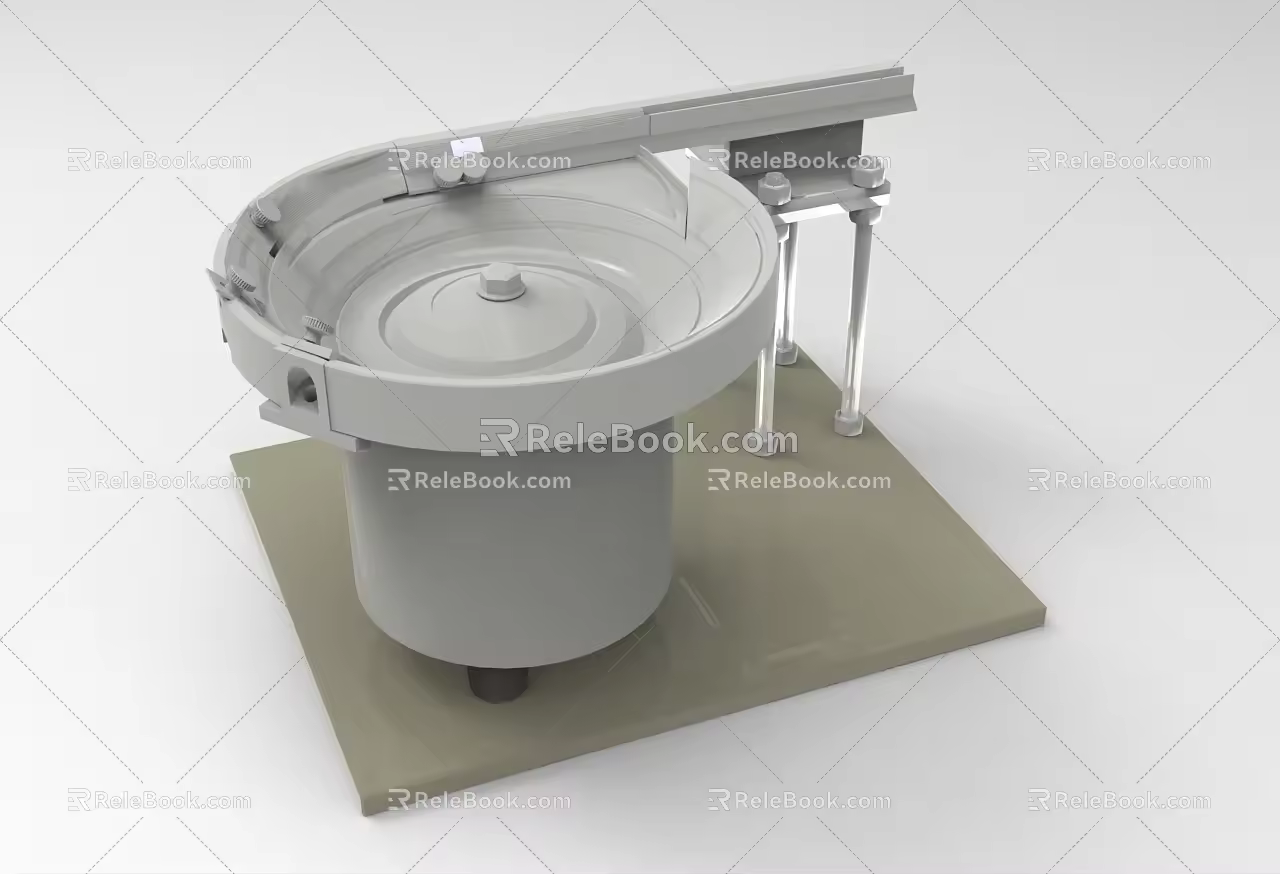 Industrial vibration plate industrial loading and unloading module 1201 3d model