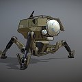 Tripod Mecha 3d model