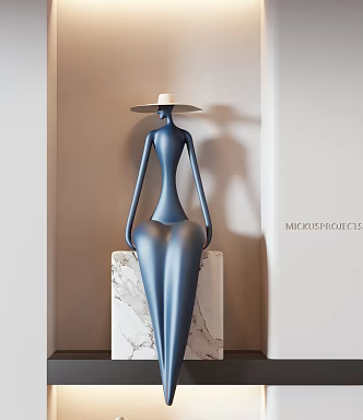 Modern Sculpture Abstract Sculpture Ornaments 3d model