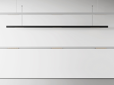 Modern Minimalist Strip Chandelier model