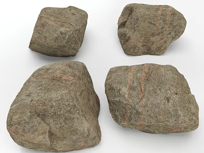 Stone Block Stone Hard Stone Hard Stone 3d model