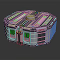 Modern Box Science Fiction Box Science Fiction Box 3d model