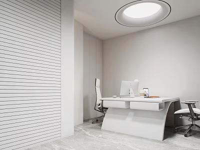 Modern Finance Office 3d model