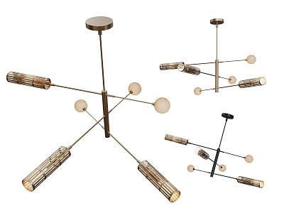 Modern Chandelier Art Chandelier Spherical Chandelier 3d model