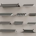 Various Styles Storefront Roof Eave Designs With Tile Metal Materials And Different Shapes