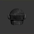 Sci-Fi Helmet Alien Helmet-Helmet High Tech Helmet Game Helmet 3d model