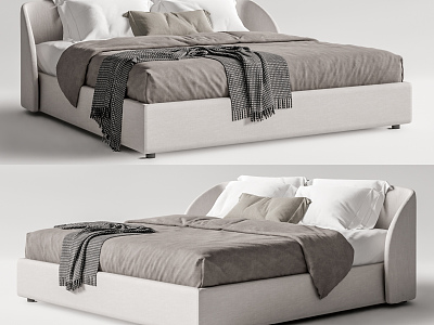 Modern Double Bed model