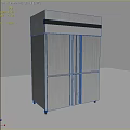 Sleek Modern Stainless Steel Double Door Kitchen Appliance For Home Kitchens