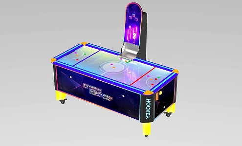 Game Equipment Hockey 3d model