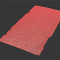 modern stone pavement pavement path stone block pavement 3d model