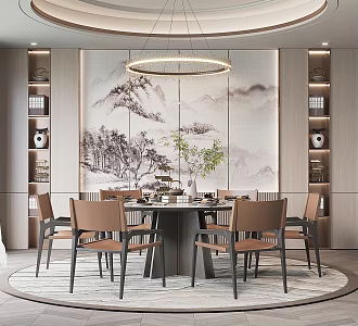 New Chinese Restaurant 3d model