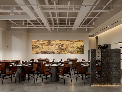 Chinese Restaurant Chinese Restaurant 3d model