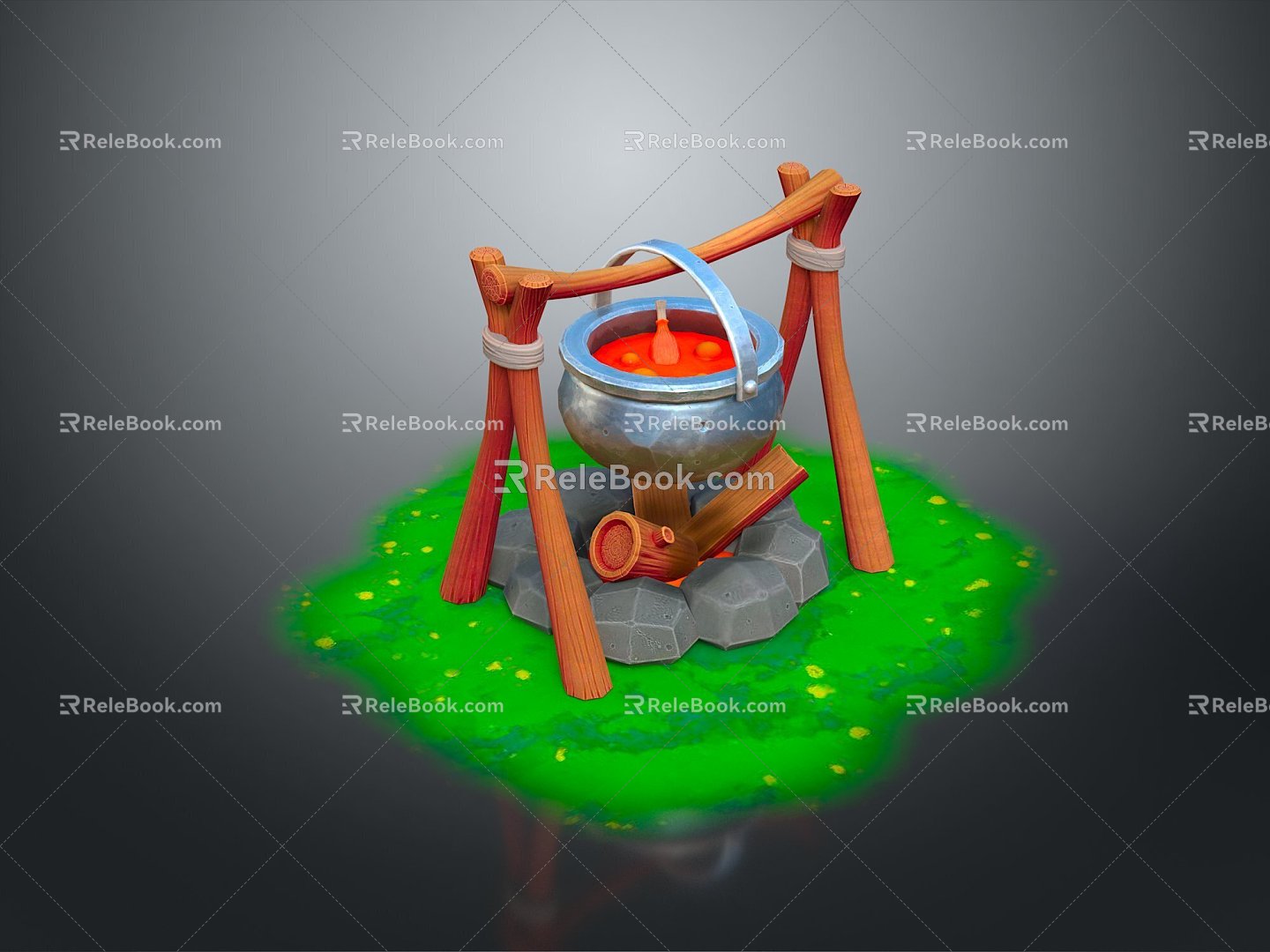 Camping Pot Outdoor Pot Portable Pot Cooking Pot Cooking Pot Cooking Pot Cooking Pot Kitchen 3d model