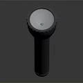 Sleek Modern Metal Flashlight With Ergonomic Design And Bright LED Beam