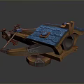 Crossbow Mechanical Crossbow Shift Bow and Arrow Shoot Far Equipment Weapons High-tech Crossbow 3d model