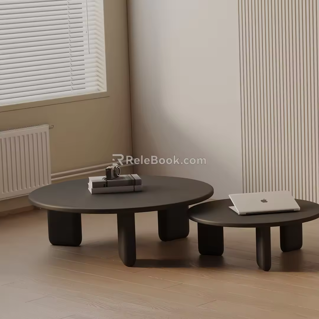 Modern coffee table 3d model