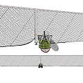 High Quality Tennis Sports Equipment with Net Rackets Balls and Metal Frame