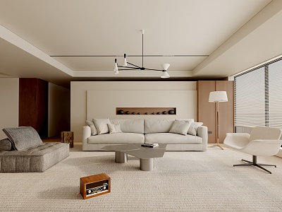 Living room 3d model